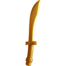LEGO Curved Sword with Ridged Handle (25111)