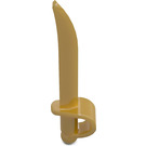 LEGO Pearl Gold Cutlass (Sword) (2530)