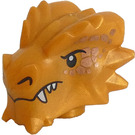 LEGO Pearl Gold Dragonborn Paladin Head