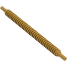 LEGO Pearl Gold Flexible Ribbed Hose 12L (14301)