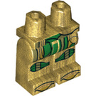 LEGO Perlgold Gilgamesh Minifigure Hüften und Beine (3815 / 69992)