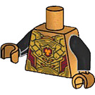 LEGO Pearl Gold Golden Imperium Torso (973 / 76382)