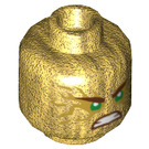 LEGO Pearl Gold Golden Lloyd Minifigure Head (Recessed Solid Stud) (3626 / 43953)