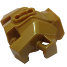 LEGO Parelmoer goud Hand Pantser met Kogelgewrichtkoker (92233)