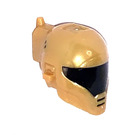 LEGO Pearl Gold Helmet with Visor (Zorii Bliss) (60768)