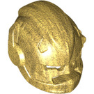 LEGO Pearl Gold Hero Factory Minifig Robot Head (Helmet) (15349)