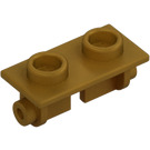 LEGO Pearl Gold Hinge 1 x 2 Top (3938)