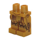 LEGO Pearl Gold Hips and Legs with C-3PO Decoration (3815)
