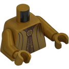 LEGO Parelmoer goud Hogwarts Architect Minifiguur Torso (973 / 76382)