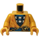 LEGO Pearl Gold Jay Legacy Torso (973)
