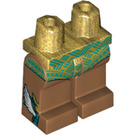 LEGO Pearl Gold King Namor Minifigure Hips and Legs (1789 / 73200)