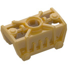 LEGO Or Perlé Knee Armure 2 x 3 x 1.5 (47299)