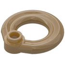 LEGO Perle guld Lifebuoy med Hollow Stud (30340)