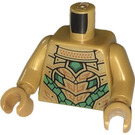 LEGO Pearl Gold Lloyd (Golden Oni) Torso (973)