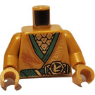 LEGO Pearl Gold Lloyd Torso - Legacy (973)