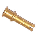 LEGO Pearl Gold Long Pin with Friction and Bushing (32054 / 65304)