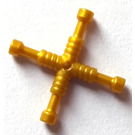 LEGO Pearl Gold Lug Wrench, 4-Way