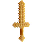 LEGO Pearl Gold Minecraft Sword (18787)