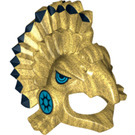 LEGO Pearl Gold Minifigure Aztec Headdress (10102)