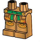 LEGO Pearl Gold Ninjago Legs (73200 / 101612)