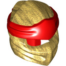 LEGO Or perlé Ninjago Wrap avec rouge Headband (40925)