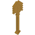 LEGO Pearl Gold Pixelated Shovel (18791)