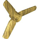 LEGO Pearl Gold Propeller with 3 Blades, 5 Diameter (77099 / 92842)