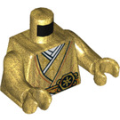 LEGO Parelmoer Goud Sensei Wu - Golden Minifig Torso (973 / 76382)