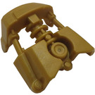 LEGO Oro perlato Shell 4 x 41/2 con Duplo3.2 Shaft (19087)