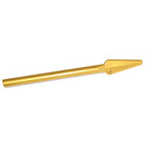 LEGO Pearl Gold Spear with Rounded End (4497)