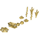 LEGO Pearl Gold Spider-Man Web Shot Accessory Pack (36083)