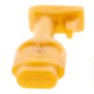 LEGO Pearl Gold Spray Bottle with Heart (92355)