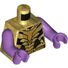 LEGO Perlgold Thanos Minifig Torso (973 / 76382)