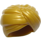 LEGO Perlgold Turban ohne Loch (18822 / 86224)