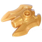 LEGO Pearl Gold Two-Sided Axe Head (11096)