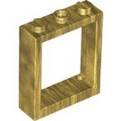 LEGO Pearl Gold Window Frame 1 x 3 x 3 (51239)
