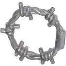 LEGO Gris Clair Perle Barbed Fil Loop (62700)