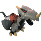 LEGO Pearl Light Gray Duplo Dragon with Armor