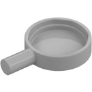 LEGO Pearl Light Gray Minifig Frypan (4528)