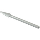 LEGO Pearl Light Gray Spear with Rounded End (4497)