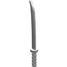 LEGO Pearl Light Gray Sword with Octagonal Guard (Katana) (30173 / 88420)