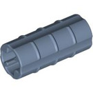 LEGO Pearl Sand Blue Axle Connector (Ridged with 'x' Hole) (6538)