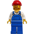 LEGO Pencil Pot Construction Worker Figurine