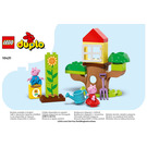 LEGO Peppa Pig Garden and Tree House Set 10431 Instructions