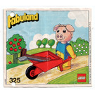 LEGO Percy Pig with his Barrow 325-2 Instrucciones