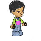 LEGO Peter (Micro Doll) with Open Mouth Minifigure