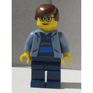 LEGO Peter Parker s Sand Modrá Bunda Minifigurka