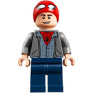 LEGO Peter Parker mit Spider-Mann Kappe Minifigur