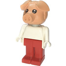 LEGO Peter Pig Fabuland Figura