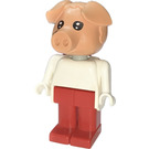 LEGO Peter Pig Fabuland Zahl